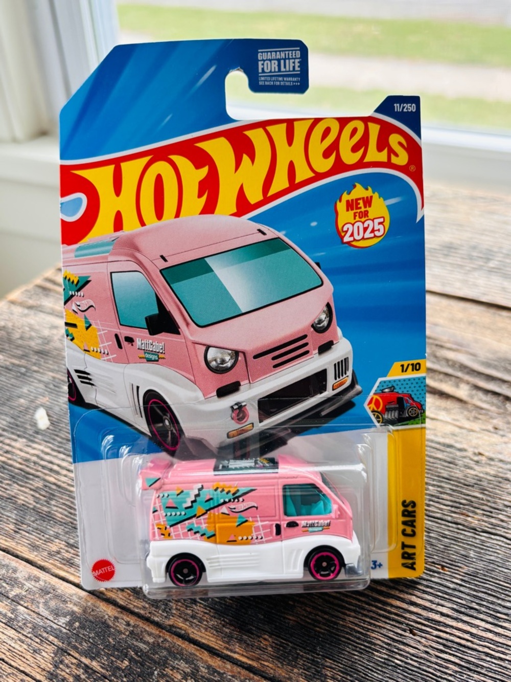 Hot Wheels Kei Swap HW Art Cars 1:64 Pink White Diecast Van 2025